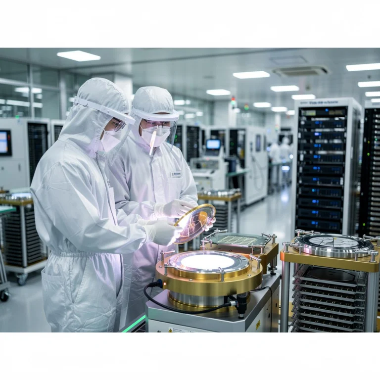 semiconductor cleanroom wafer inspection
