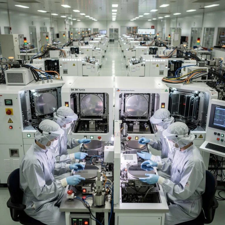 semiconductor wafer fabrication line