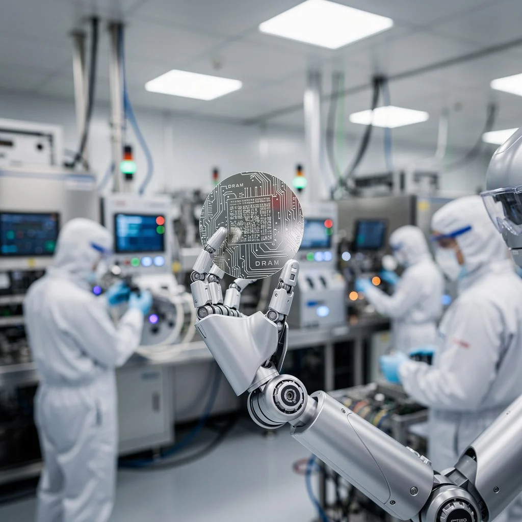 semiconductor memory wafer clean room