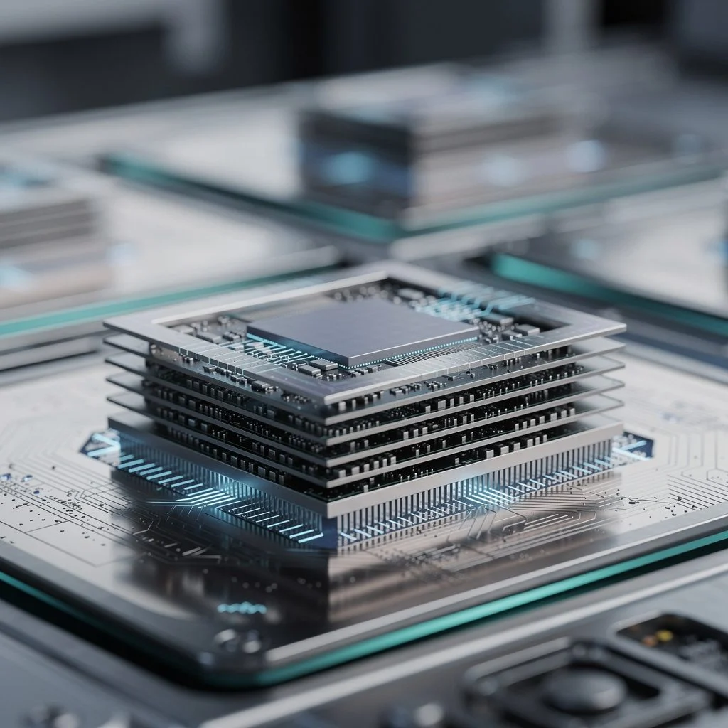 HBM memory chip stack macro